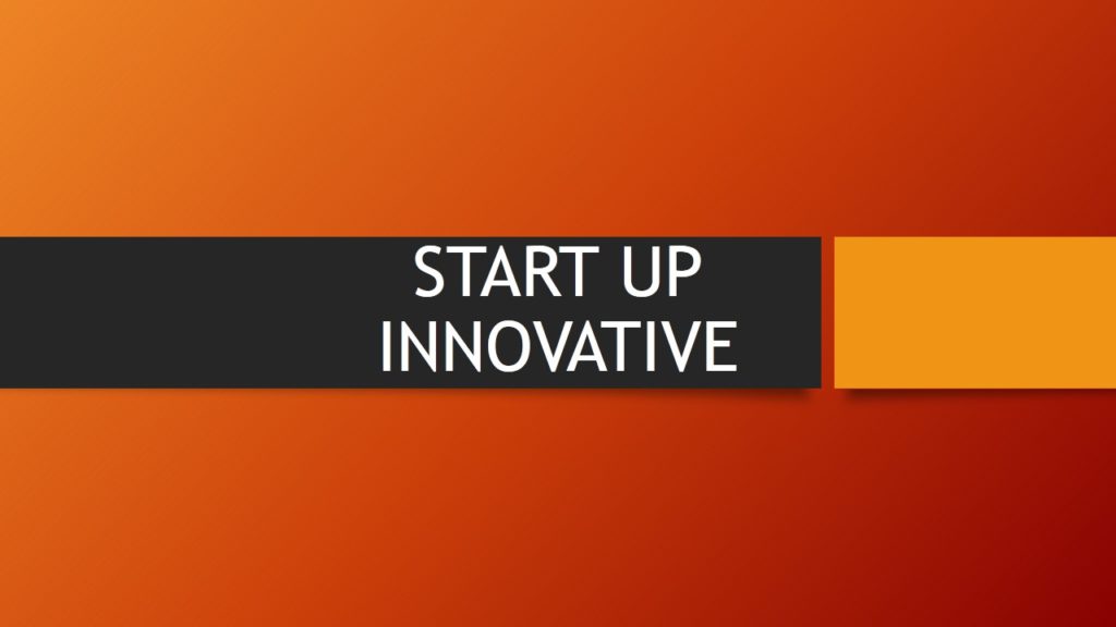 start up innovative